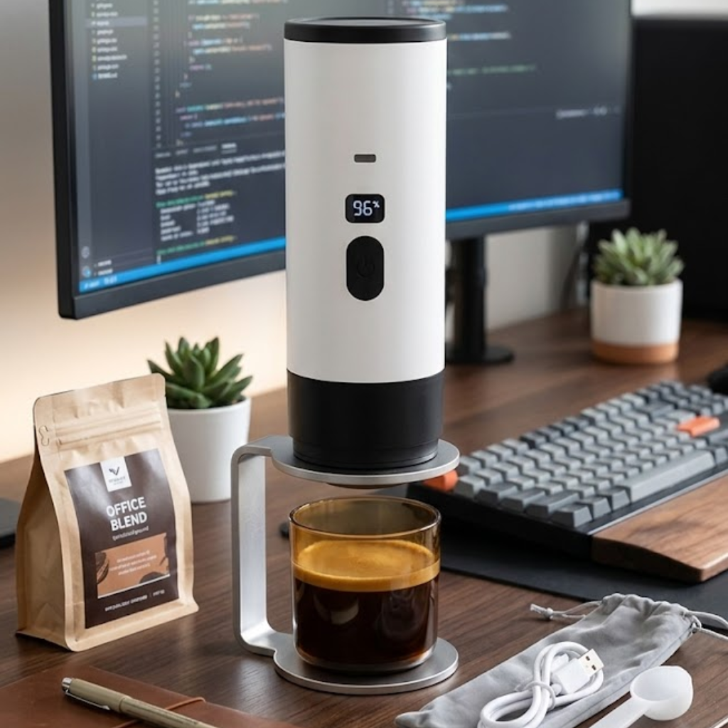 Varello Cafetera Eléctrica Portátil